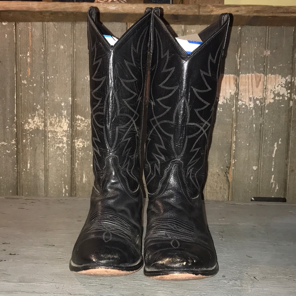 Western cowboy boots